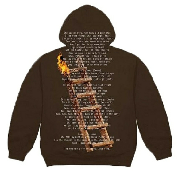 Travis Scott Cactus Jack Highest Hoodie Brown NEW - Picture 1 of 4